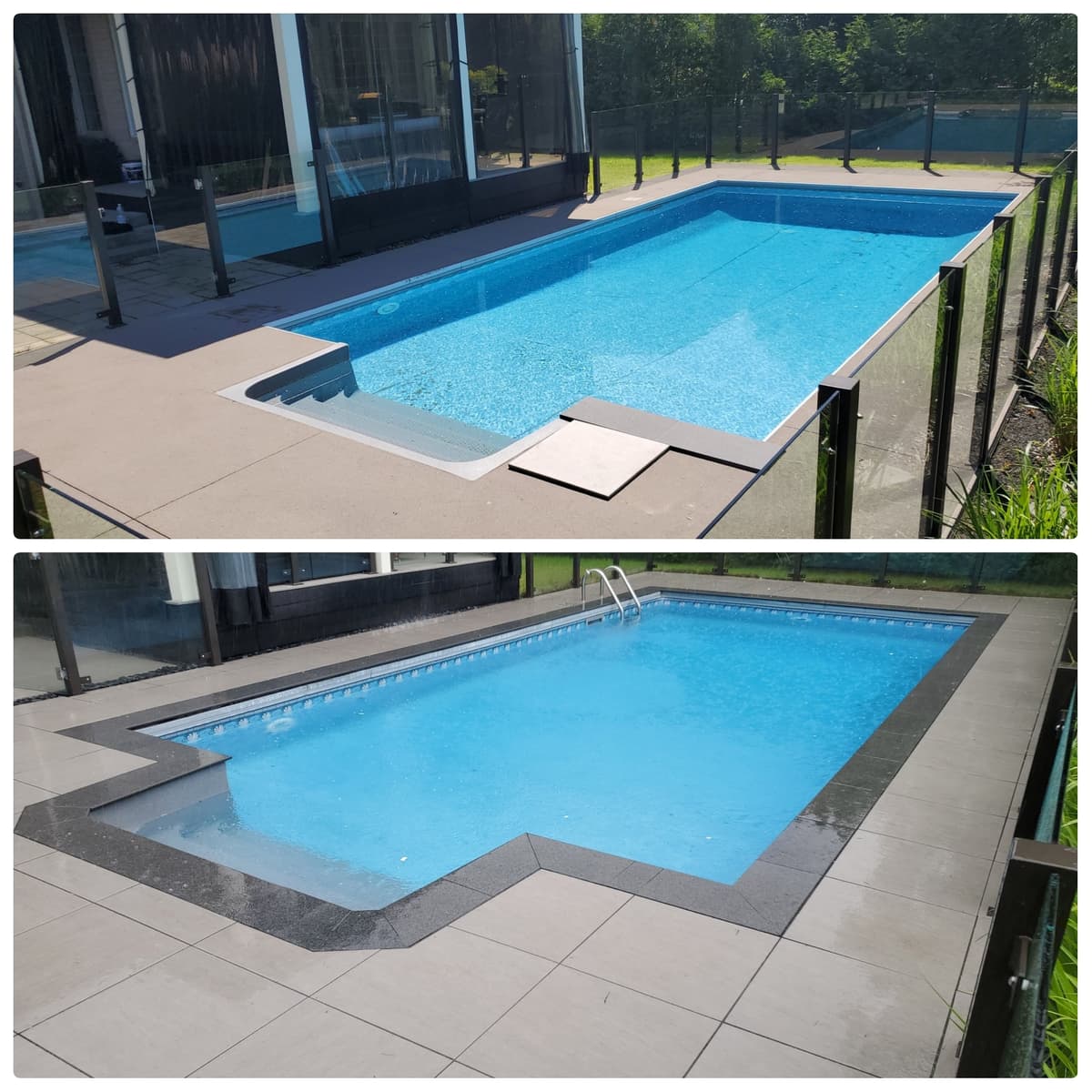 Porcelaine piscine avant et après (2)